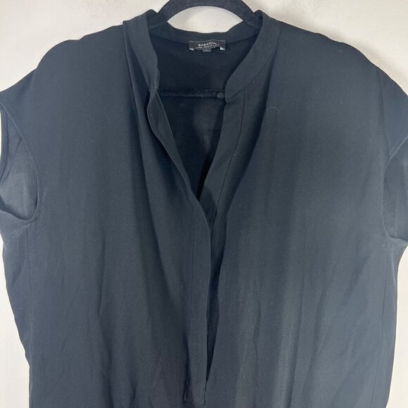 Aritzia Babaton Donnie Jumpsuit Size Medium Black Drawstring Pockets Sleeveless - Picture 4 of 12